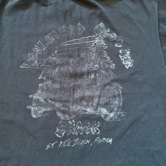 90’s Biker “Too Tough To Die” Vintage T-Shirt - Picture 6 of 6